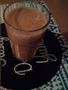 drinkglas chocomel tomaat banaan wortel maaltijdshake